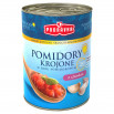 Podravka Pomidory krojone w soku pomidorowym z czosnkiem 400 g