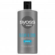 Syoss Men Clean & Cool Szampon do włosów normalnych i przetłuszczających się 440 ml