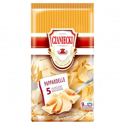 Czaniecki Makaron 5 jajeczny pappardelle 250 g