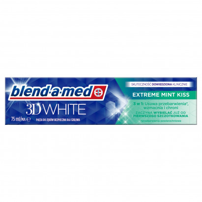 Blend-a-med 3D White Extreme Mint Kiss Pasta do zębów 75 ml