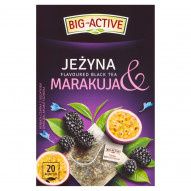 Big-Active Herbata czarna jeżyna & marakuja 40 g (20 x 2 g)