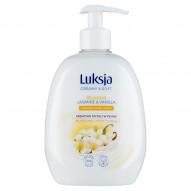 Luksja Creamy & Soft Kremowe mydło w płynie relaksujące jaśmin i wanilia 500 ml