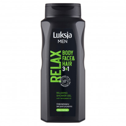 Luksja Men Relax Odprężający żel pod prysznic 3w1 500 ml