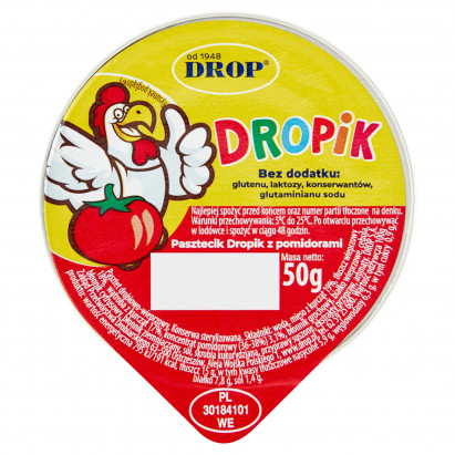 Drop Pasztecik Dropik z pomidorami 50 g