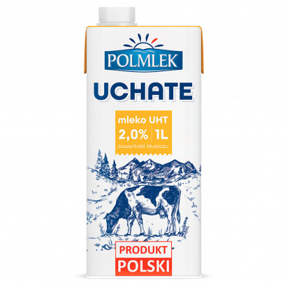 Polmlek Uchate Mleko UHT 2,0% 1 l