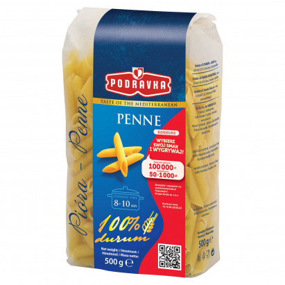 Podravka Makaron pióra penne 500 g