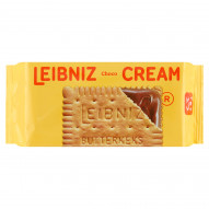 Leibniz Herbatniki maślane z kremem czekoladowym 190 g