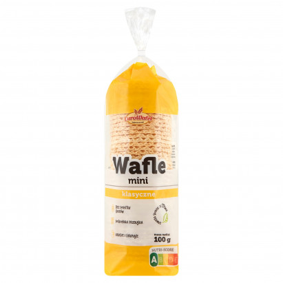 Eurowafel Wafle mini klasyczne 100 g