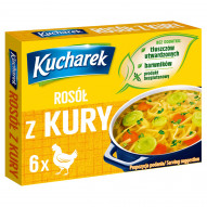 Kucharek Rosół z kury 60 g (6 x 10 g)