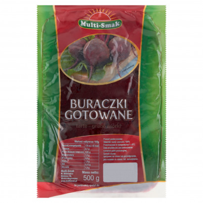 Buraczki gotowane tarte grube wiórki 500 g