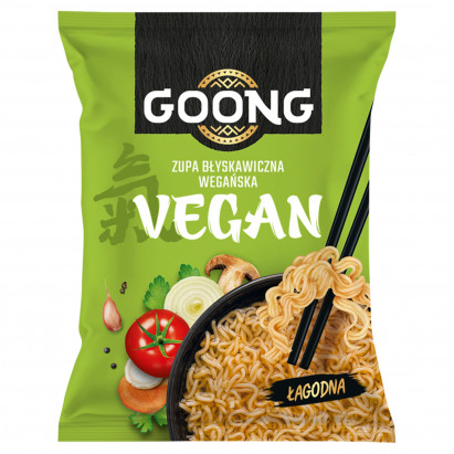 Goong Vegan Zupa błyskawiczna wegańska łagodna 65 g