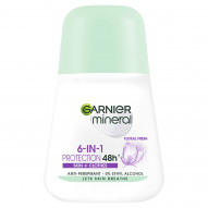 Garnier Mineral 6-in1 Protection Floral Fresh Antyperspirant 50 ml