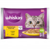 Whiskas Mokra karma dla kotów drobiowa uczta galaretka 340 g (4 x 85 g)