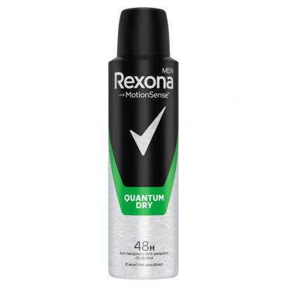 Rexona Men Quantum Dry Antyperspirant w aerozolu 150 ml