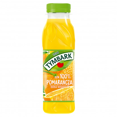 Tymbark Sok 100 % pomarańcza 300 ml