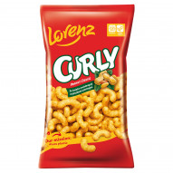 Curly Chrupki kukurydziane ze świeżo zmielonymi orzeszkami ziemnymi 120 g