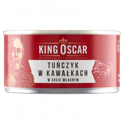 King Oscar Tuńczyk w kawałkach w sosie własnym 170 g