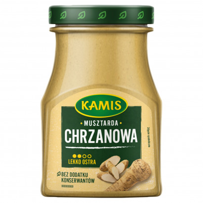 Kamis Musztarda chrzanowa 185 g