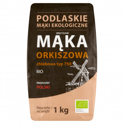 BioLife Mąka orkiszowa chlebowa bio typ 750 1 kg