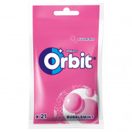  Orbit Bubblemint Bezcukrowa guma do żucia 29 g (21 sztuk)