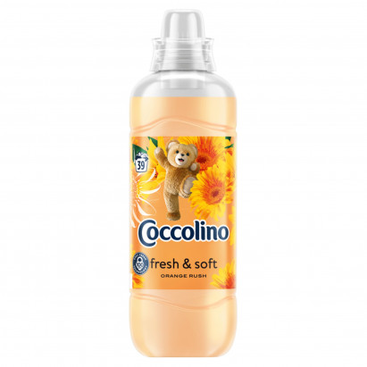 Coccolino Orange Rush Płyn do płukania tkanin koncentrat 975 ml (39 prań)