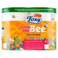 Foxy Love The Bee Papier toaletowy 4 rolki