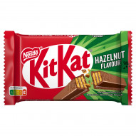 KitKat Paluszki waflowe pokryte mleczną czekoladą smak orzechów laskowych 41,5 g