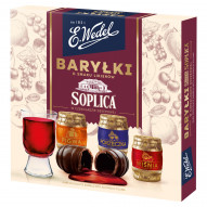 E. Wedel Baryłki o smaku likierów Soplica w czekoladzie deserowej 200 g