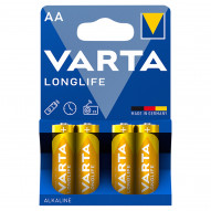 Varta Longlife AA LR6 1,5 V Bateria alkaliczna 4 sztuki