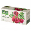 Vitax Inspiracje Herbatka owocowo-ziołowa aromatyzowana o smaku maliny 40 g (20 x 2 g)