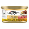 Gourmet Gold Karma dla kotów kurczak i wątróbka w sosie 85 g